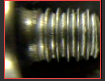 Camera view of a reference fastener with no defects