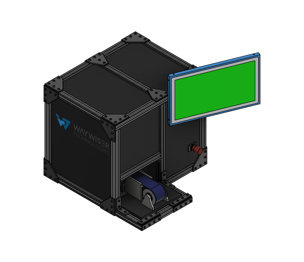 Arya S100 compact stand-alone 2D inspection system for fastener production